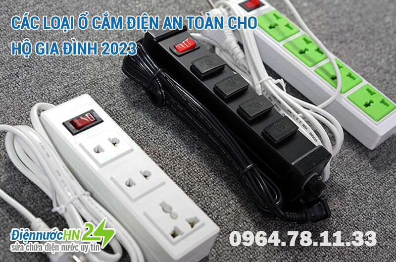 Các loại ổ cắm điện an toàn