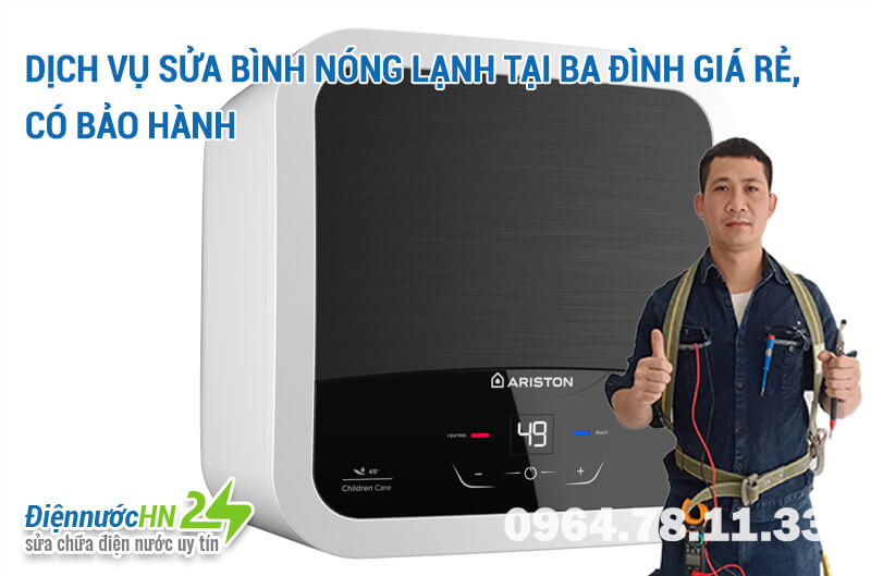 Sửa bình nóng lạnh tại Ba Đình