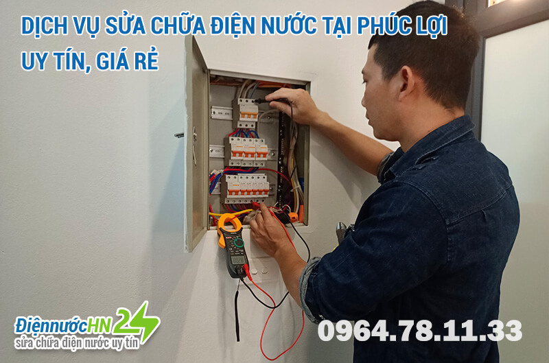 Sửa chữa điện nước tại Phúc Lợi