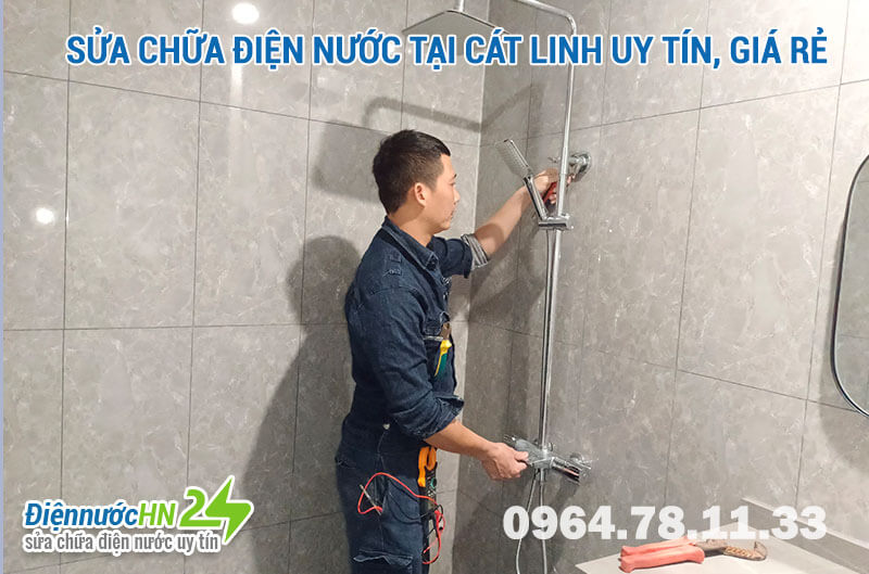 Sửa chữa điện nước tại Cát Linh