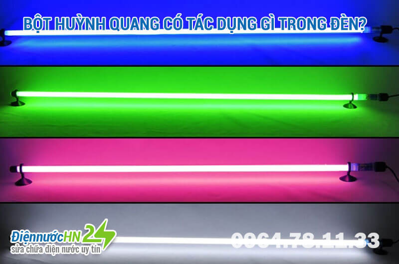 Bột huỳnh quang có tác dụng gì? Có nên sử dụng đèn huỳnh quang không?