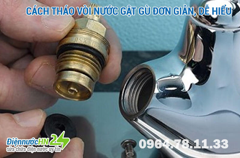 Bật mí cách tháo vòi nước gật gù đơn giản tại nhà