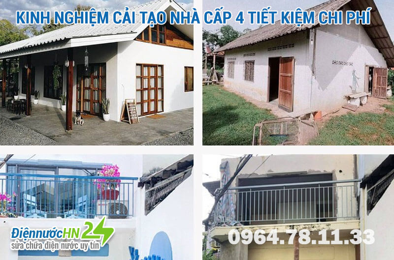 Tiết kiệm chi phí với những Lưu ý khi cải tạo nhà cấp 4 