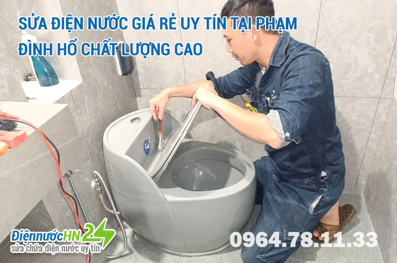 Sửa chữa điện nước tại Phạm Đình Hổ
