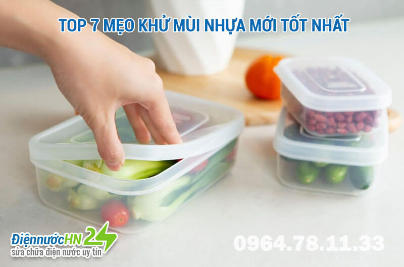 Tổng hợp những mẹo khử mùi nhựa mới đơn giản nhất