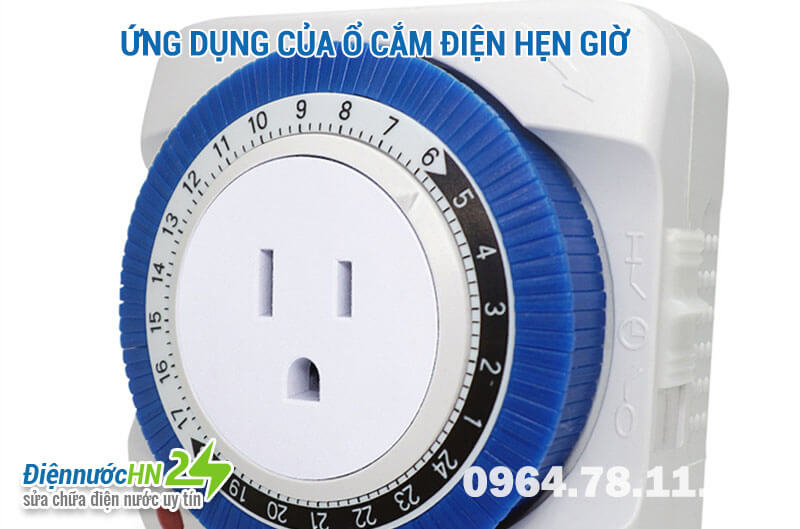 Quản lý thời gian thông minh nhờ ổ cắm điện hẹn giờ
