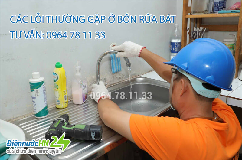 Các lỗi thường gặp ở vòi nước bồn rửa bát Các lỗi thường gặp ở vòi nước bồn rửa bát