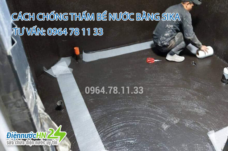 Các cách chống thấm bể nước hiệu quả 100%