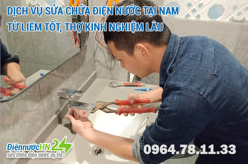 Dịch vụ sửa chữa điện nước tại Nam Từ Liêm tốt, thợ kinh nghiệm lâu năm Dịch vụ sửa chữa điện nước tại Nam Từ Liêm tốt, thợ kinh nghiệm lâu năm