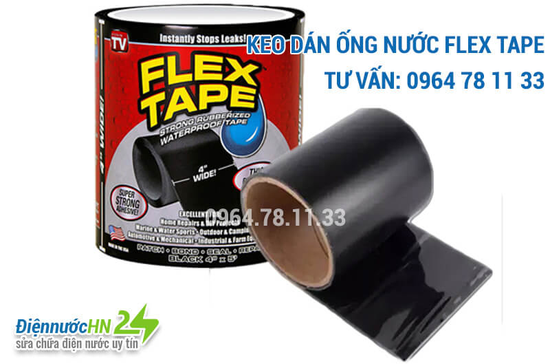 Keo dán ống nước flex tape Keo dán ống nước flex tape