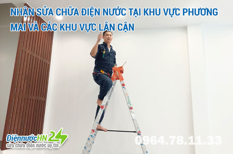 Nhận Sửa Chữa Điện Nước Tại khu vực Phương Mai và các khu vực lân cận