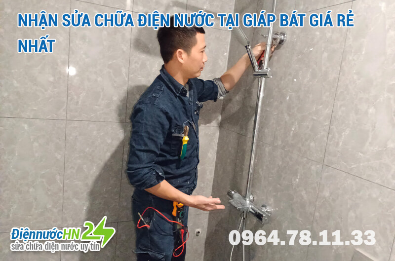 Nhận Sửa chữa điện nước tại Giáp Bát giá rẻ nhất
