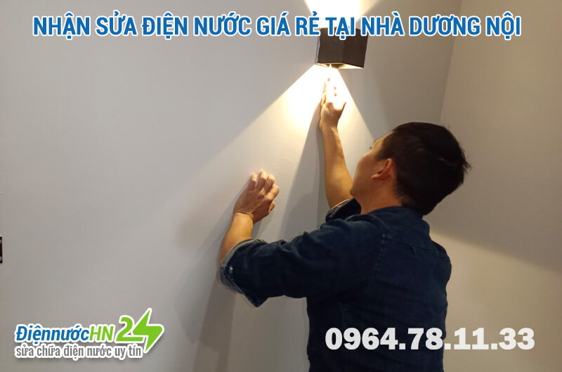 Nhận sửa điện nước giá rẻ tại nhà Dương Nội Nhận sửa điện nước giá rẻ tại nhà Dương Nội