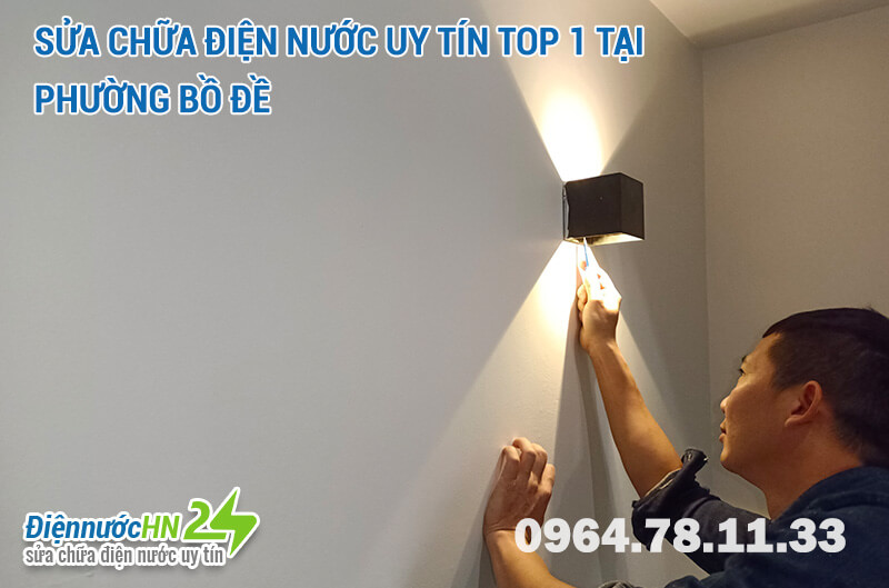 Sửa chữa điện nước uy tín TOP 1 tại phường Bồ Đề Sửa chữa điện nước uy tín TOP 1 tại phường Bồ Đề