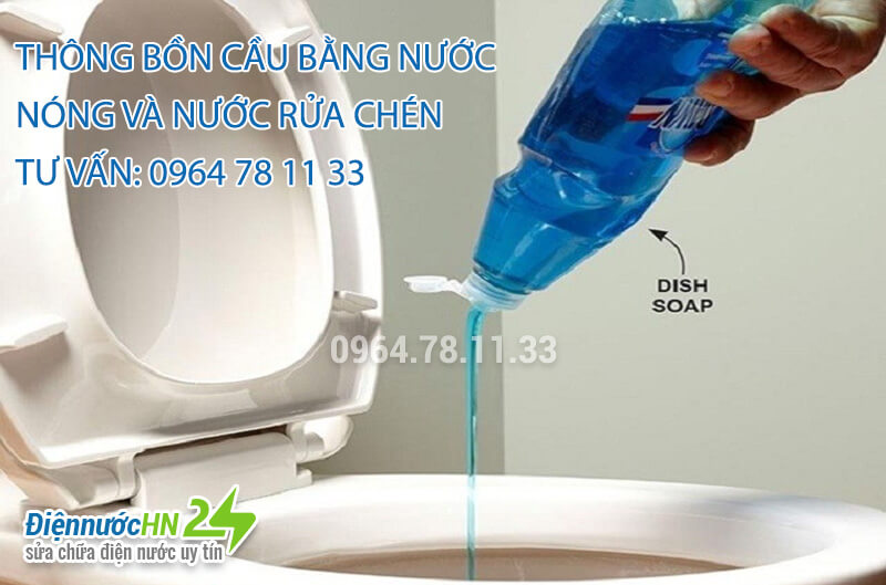  Hướng dẫn Cách thông bồn cầu bằng nước nóng hiệu quả
