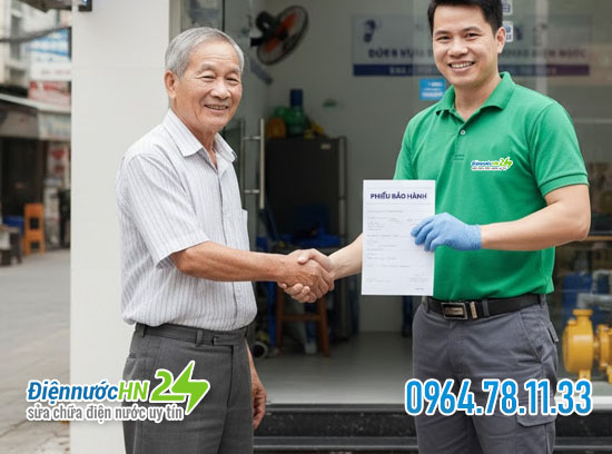 Sửa máy bơm tại Hà Nội có bảo hành dài hạn