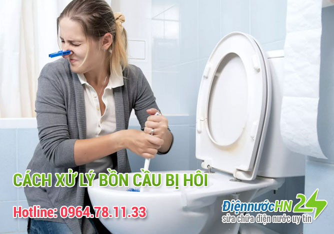 Nguyên nhân và cách xử lý khi bồn cầu bị hôi