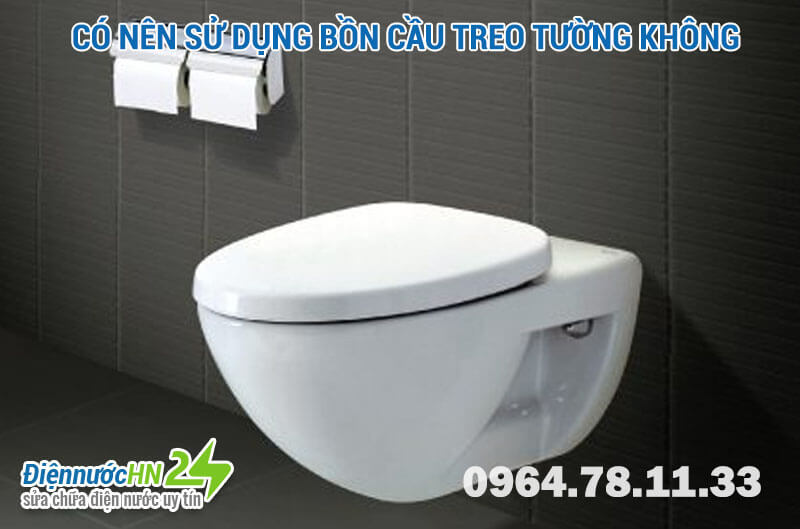 Có nên sử dụng bồn cầu treo tường không Có nên sử dụng bồn cầu treo tường không