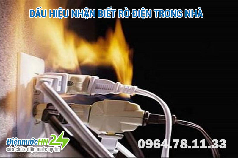 Dấu hiệu nhận biết rò điện trong nhà