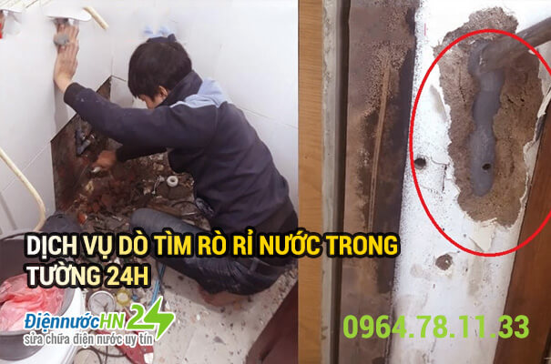 Dịch vụ rò rỉ nước trong tường