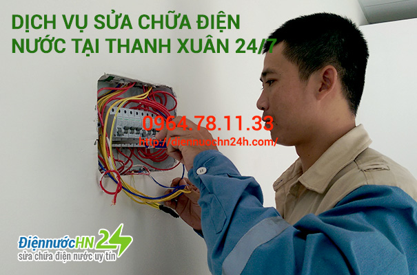 Dịch vụ sửa chữa điện nước tại Thanh Xuân 24/7