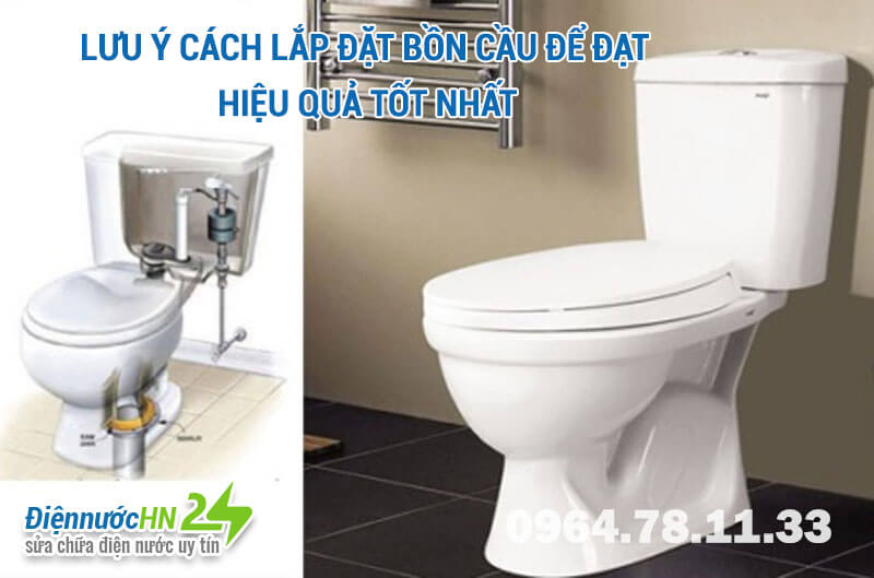 Lưu ý cách lắp đặt bồn cầu để đạt hiệu quả tốt nhất Lưu ý cách lắp đặt bồn cầu để đạt hiệu quả tốt nhất