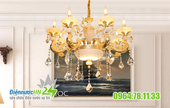 Những mẫu đèn chùm sang trọng siêu đẹp 2021