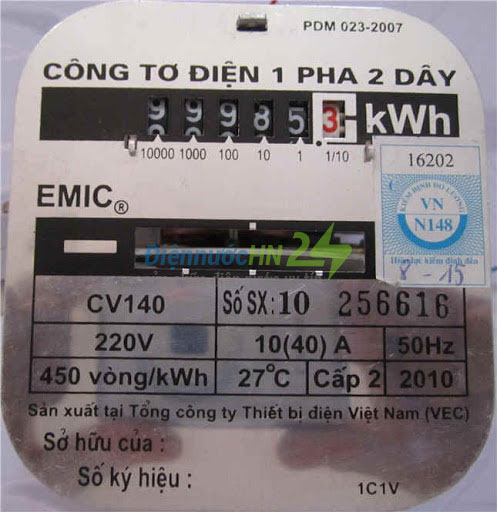 Một số thông số kyx thuật cần biết khi sử dụng đồng hồ điện Emic Một số thông số kyx thuật cần biết khi sử dụng đồng hồ điện Emic