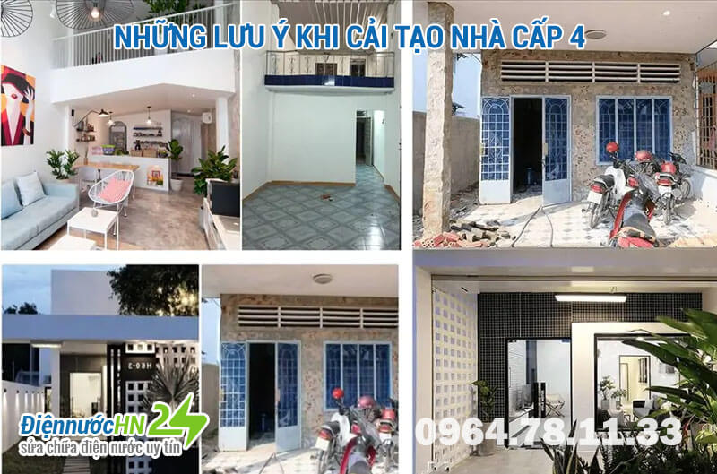 Những lưu ý khi cải tạo nhà cấp 4 Những lưu ý khi cải tạo nhà cấp 4