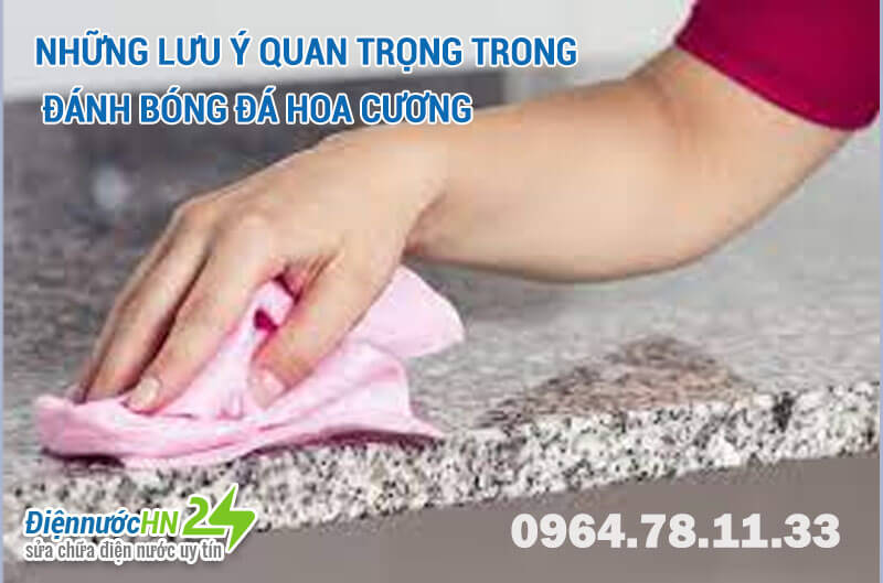 Những lưu ý quan trọng trong đánh bóng đá hoa cương Những lưu ý quan trọng trong đánh bóng đá hoa cương