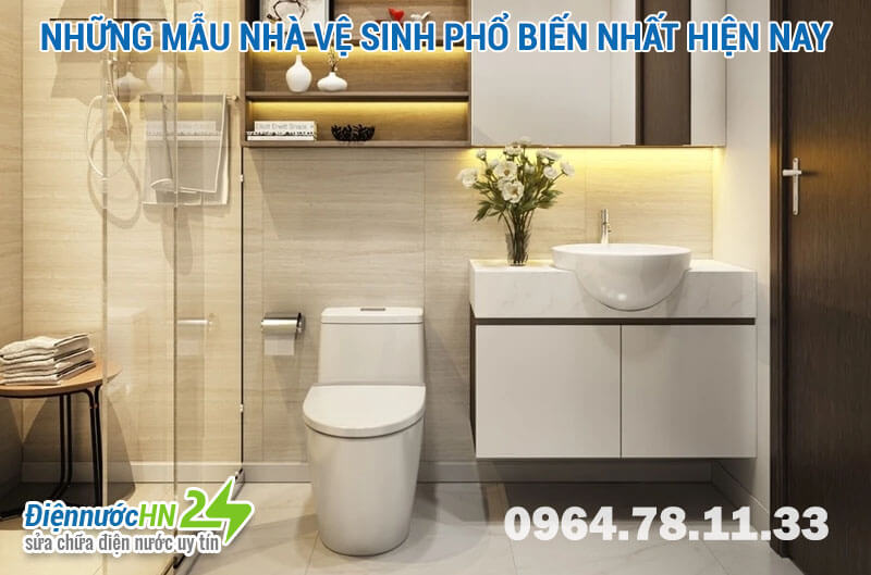 Những mẫu nhà vệ sinh phổ biến nhất hiện nay Những mẫu nhà vệ sinh phổ biến nhất hiện nay