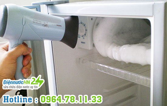 Sự cố tủ lạnh đóng băng tuyết Sự cố tủ lạnh đóng băng tuyết