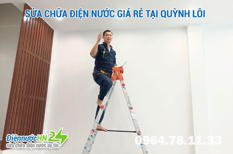 Sửa chữa điện nước giá rẻ tại Quỳnh Lôi Sửa chữa điện nước giá rẻ tại Quỳnh Lôi