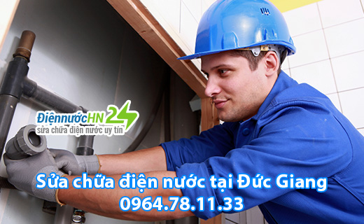 Sửa chữa điện nước tại Đức Giang
