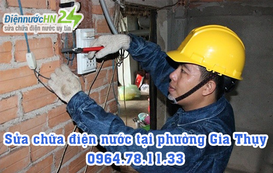 Sửa chữa điện nước tại Gia Thụy