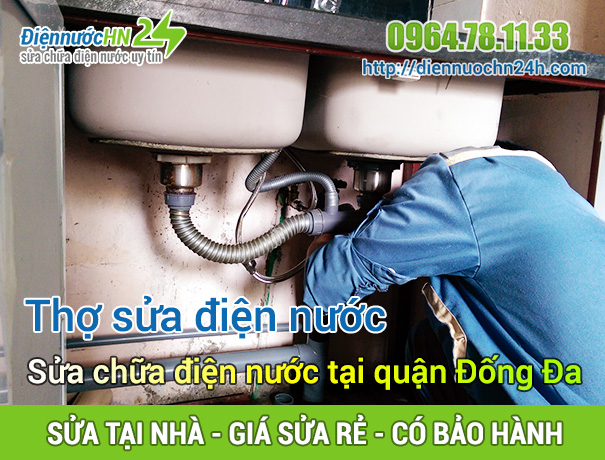 Sửa chữa điện nước tại Quận Đống Đa