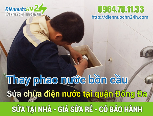 Sửa chữa điện nước tại Quận Đống Đa