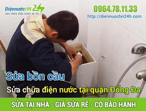 Sửa chữa điện nước tại Quận Đống Đa