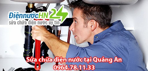 Sửa chữa điện nước tại Quảng An
