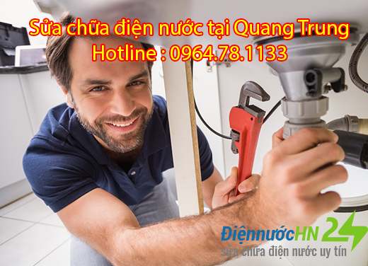 Sửa chữa điện nước tại Quang Trung