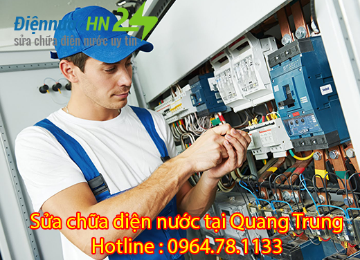 Sửa chữa điện nước tại Quang Trung