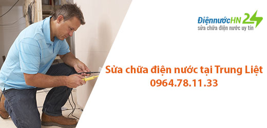 sửa chữa điện nước tại Trung Liệt sửa chữa điện nước tại Trung Liệt