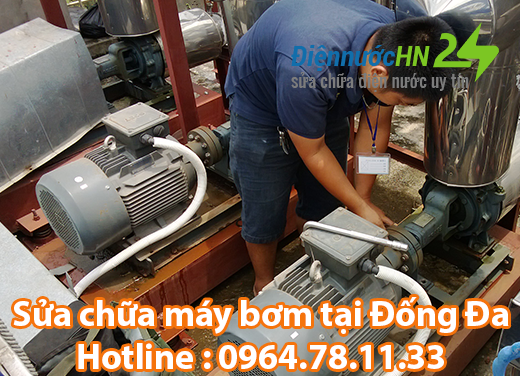 Sửa chữa máy bơm tại Đống Đa