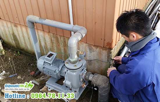 Sửa chữa máy bơm tại Tây Hồ