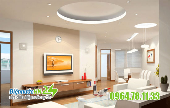 Thi công lắp đặt đèn Led âm trần tại Hà Nội Thi công lắp đặt đèn Led âm trần tại Hà Nội