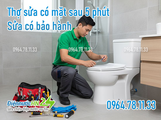Thợ sửa bồn cầu có mặt sau 5 phút Thợ sửa bồn cầu có mặt sau 5 phút