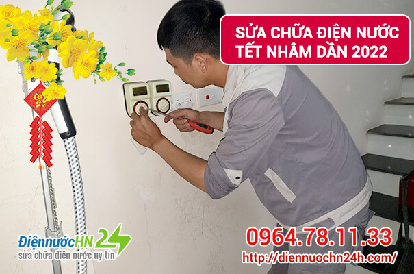 Thợ sửa điện nước ngày tết