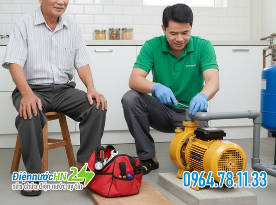 Dịch vụ sửa máy bơm nước tại nhà giá rẻ