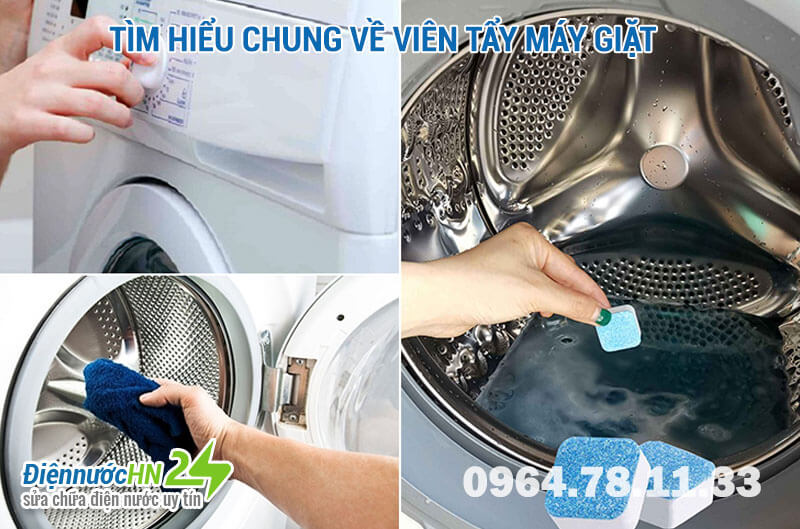 Tìm hiểu chung về Viên tẩy máy giặt Tìm hiểu chung về Viên tẩy máy giặt