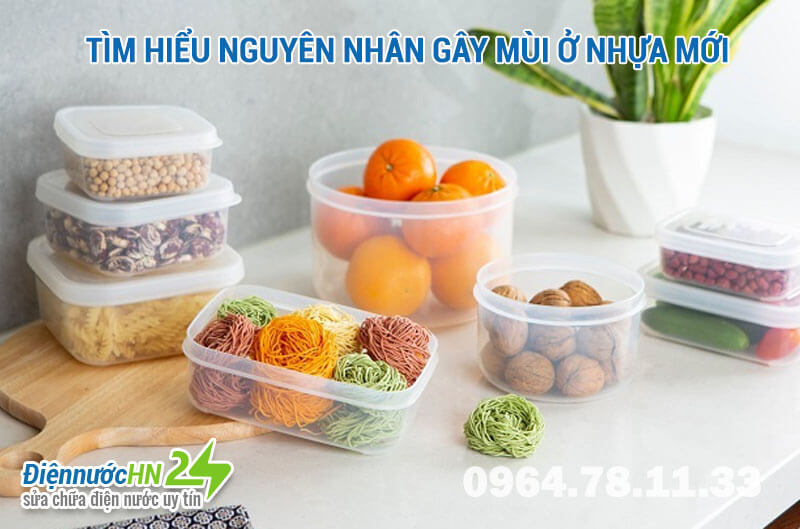 Tìm hiểu nguyên nhân gây mùi ở nhựa mới